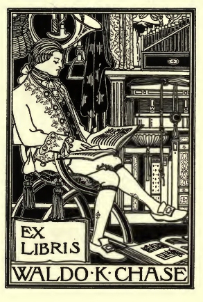 Waldo Chase bookplate